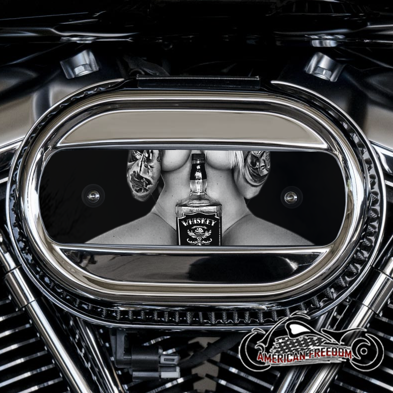 Harley Davidson M8 Ventilator Insert - Whiskey Gal